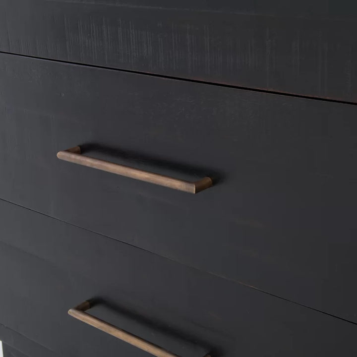 Nigel 6 Drawer Dresser in Burnished Black