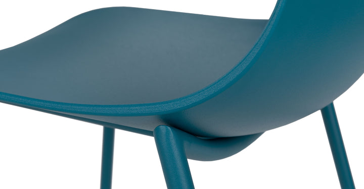 Svelti Deep Cove Teal Dining Chair Set Of 2