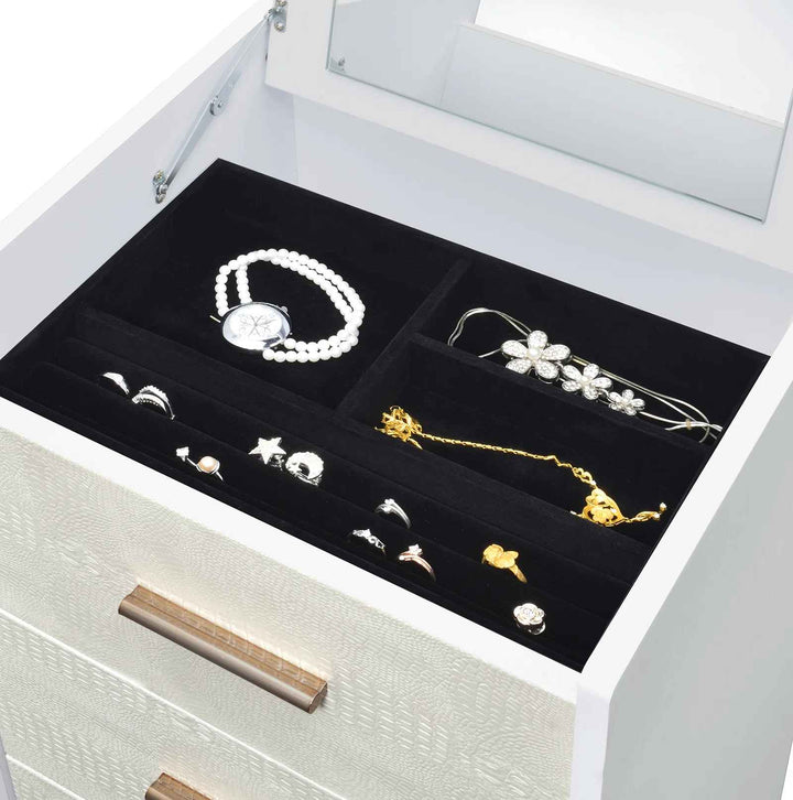 Hand Painted Jewelry Armoire