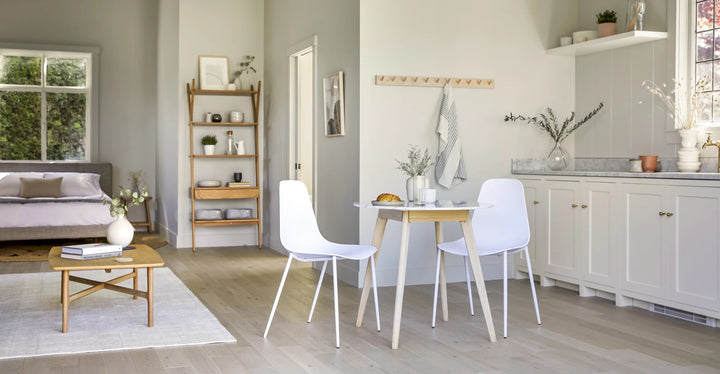 Svelti Pure White Dining Chair Set Of 2