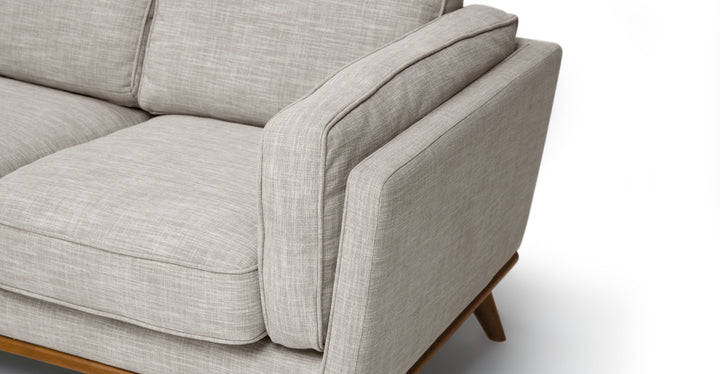 Timber Rain Cloud Gray Corner Sectional