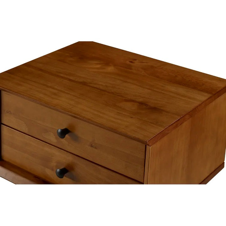Grady 2 - Drawer Solid Wood Nightstand