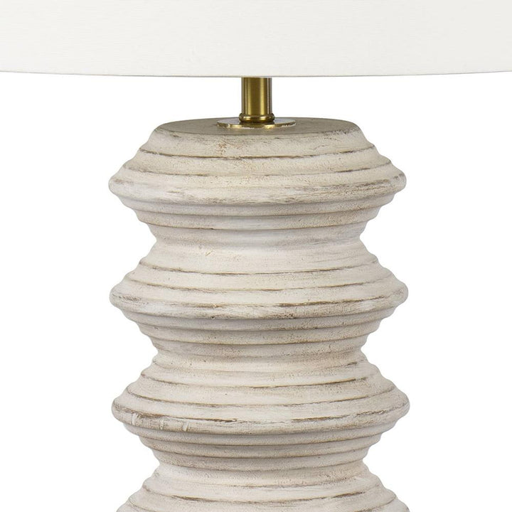 Regina Andrew Nova French Country White Wood Table Lamp