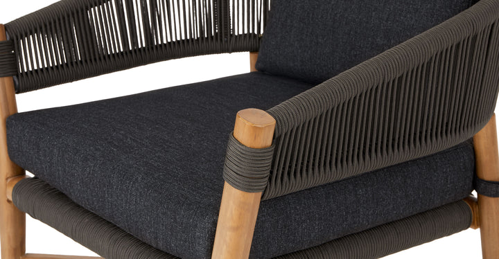 Makali Slate Gray Lounge Chair