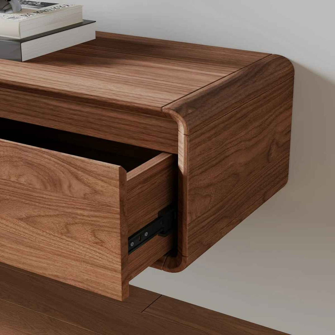 Modern Floating TV Stand Wall Mounted Media Console with Storage