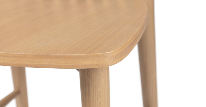 Rus Light Oak Counter Stool