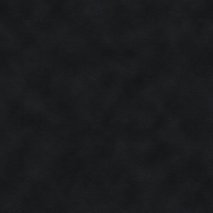 Ecole Black Leather Walnut Dining Chair Set Of 2