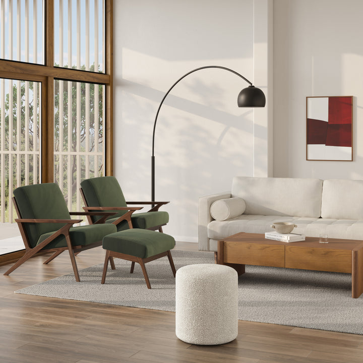 Otio Velvet Lounge Chair