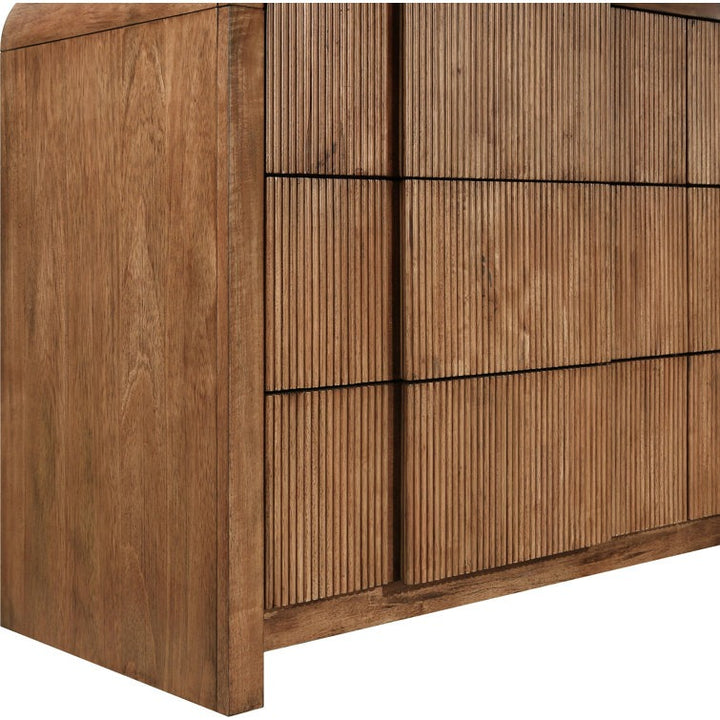 Fluted 6 - Drawer Dresser