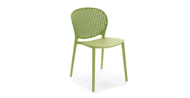 Dot Citrus Green Dining Chair Set Of 2