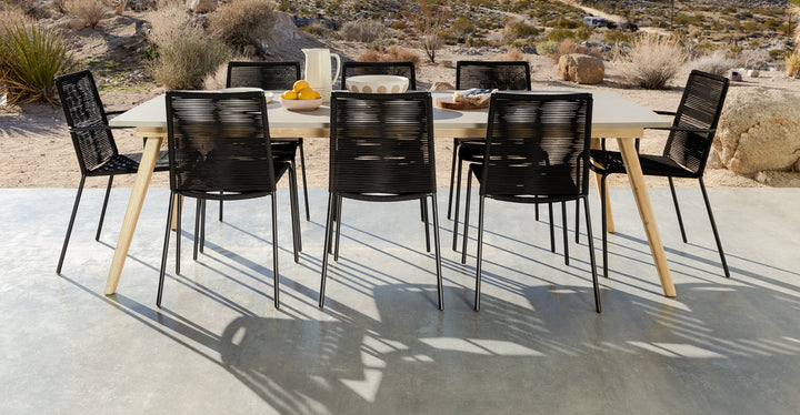 Zina Ember Black Dining Chair Set Of 2