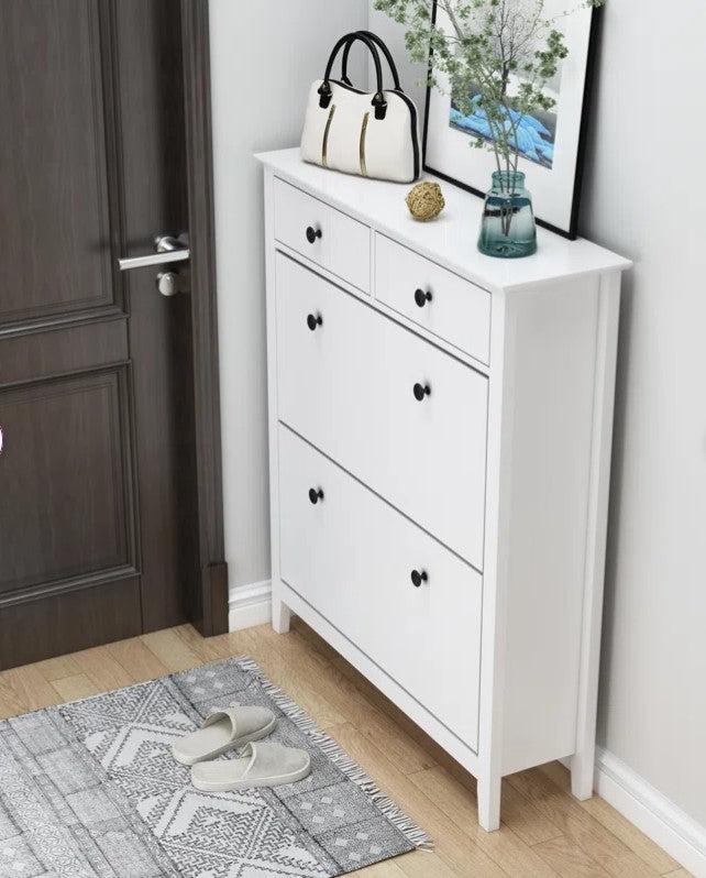 16 Pair Shoe Storage Cabinet