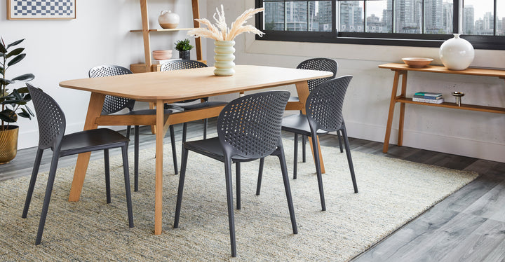Dot Graphite Dining Chair Set Of 2