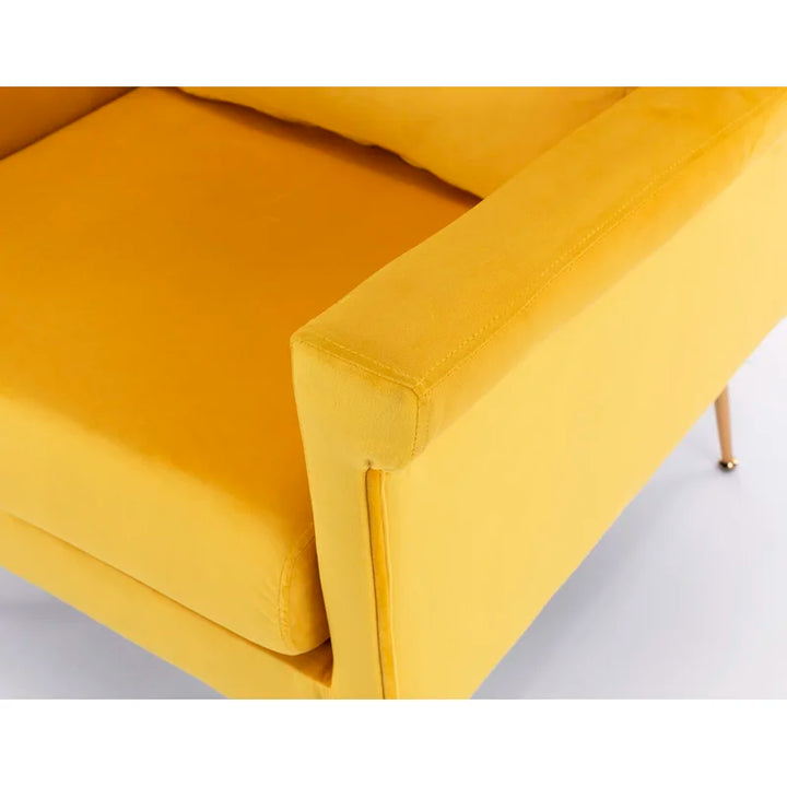 Demi 30'' Wide Velvet Armchair