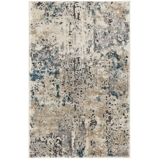 Pune Plush Patterned Machine Woven Rug