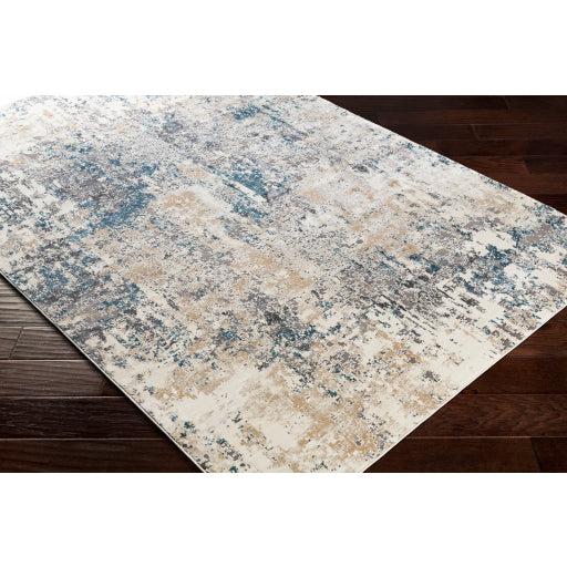 Pune Plush Patterned Machine Woven Rug