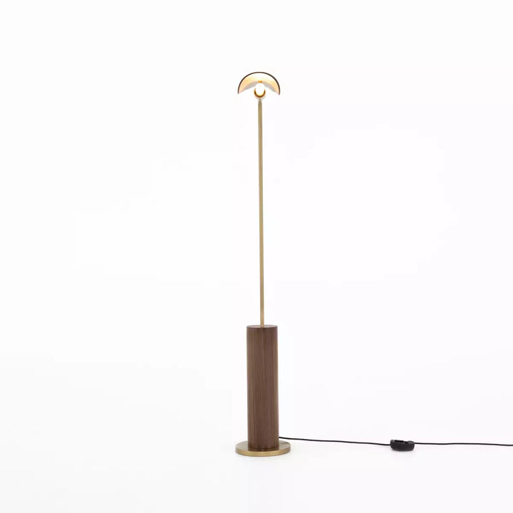 Canlish Leather Floor Lamp