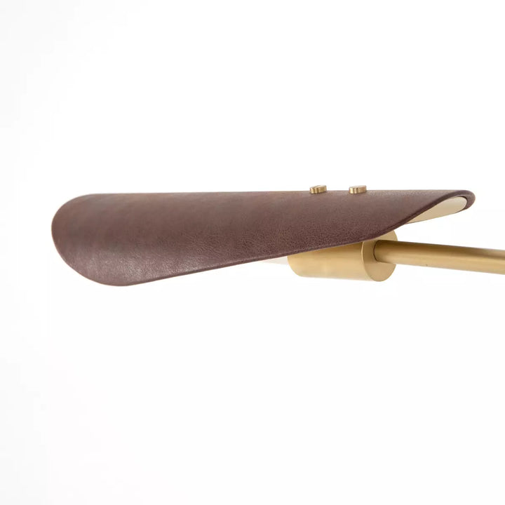 Canlish Leather Floor Lamp