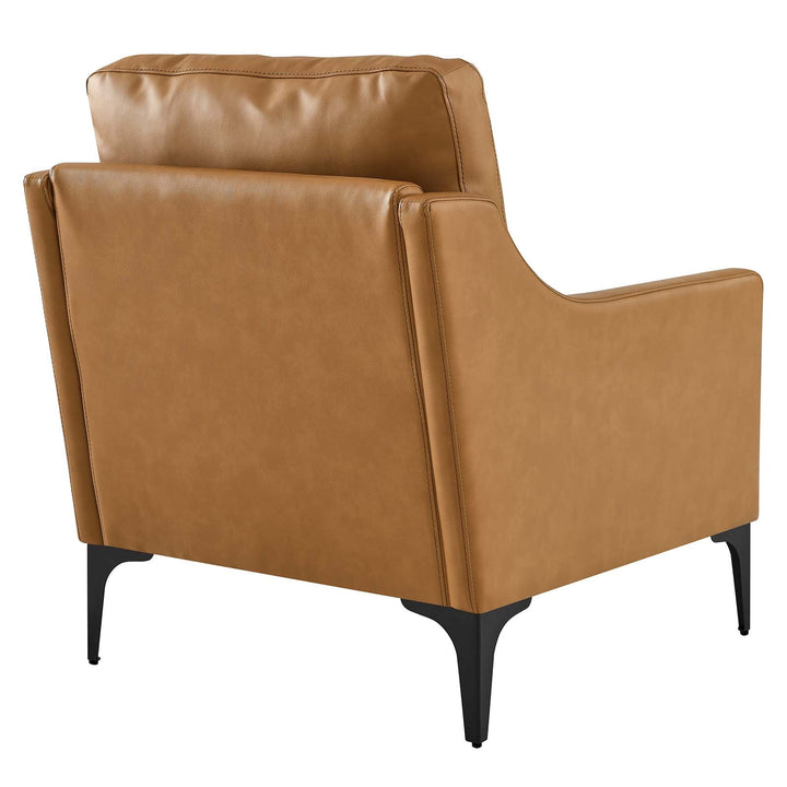 Lancor Leather Armchair Tan