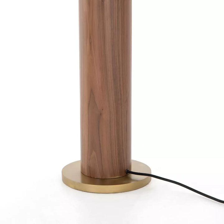 Canlish Leather Floor Lamp