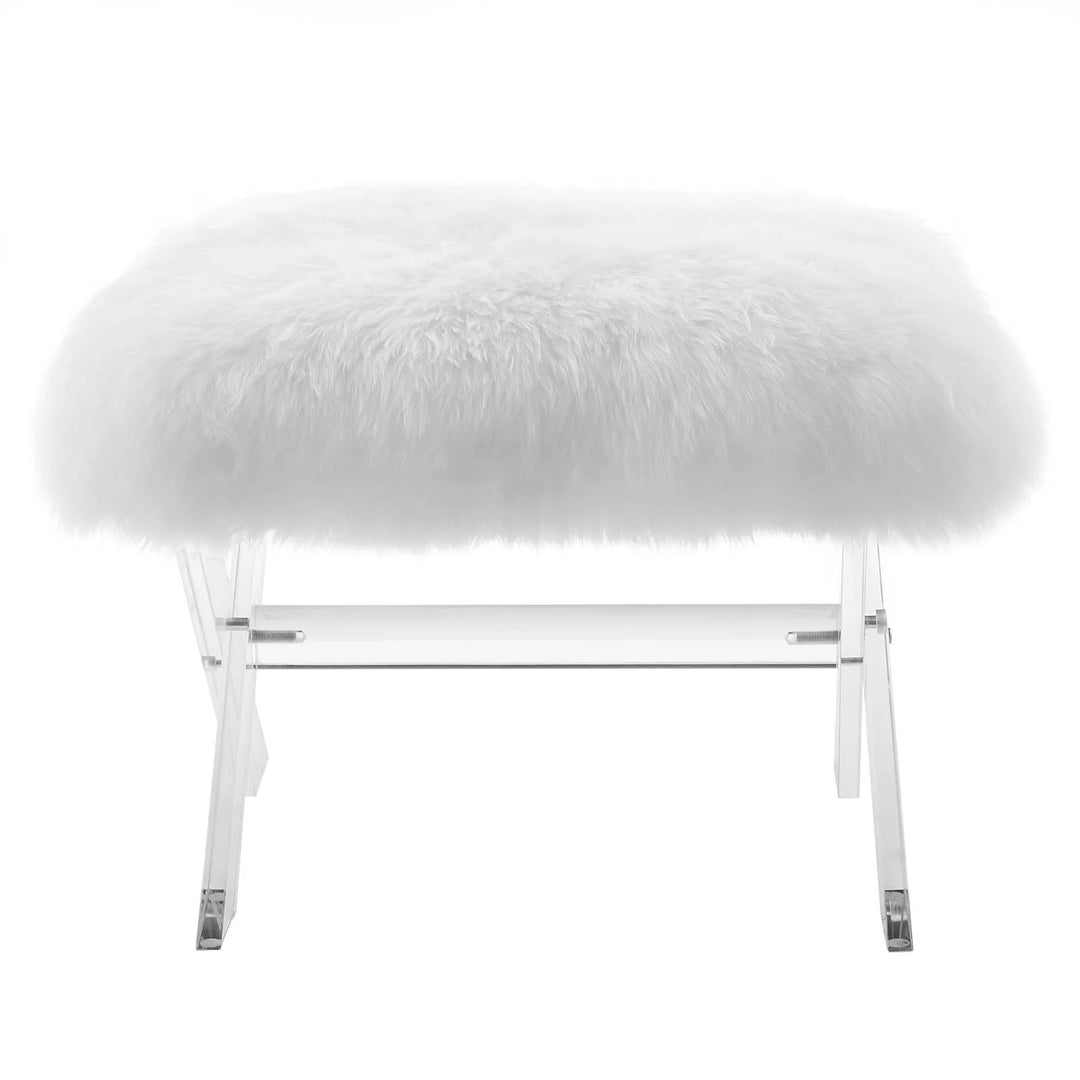 Tay Sheepskin Bench