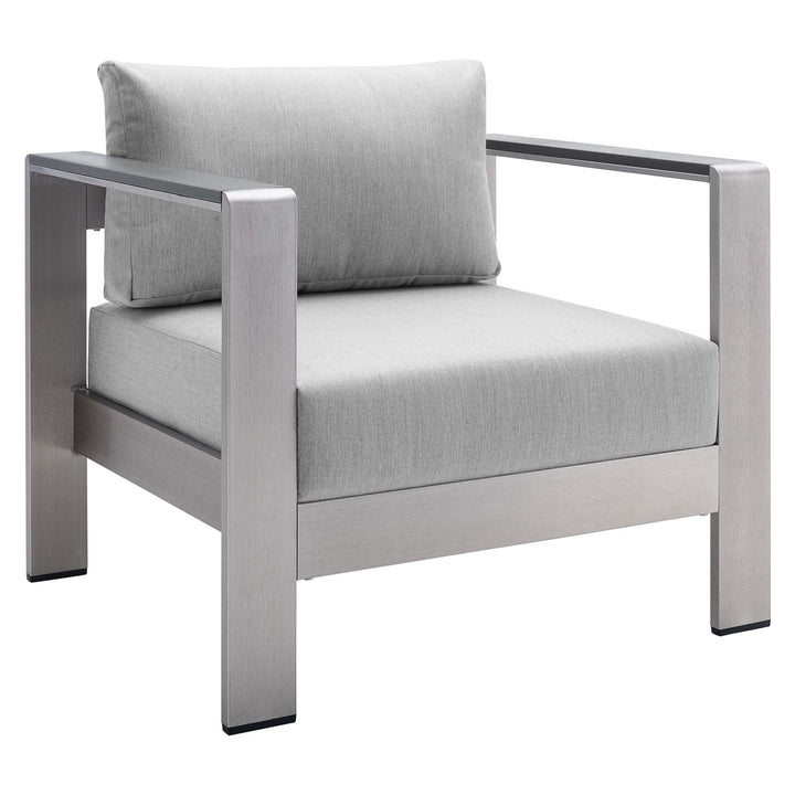 Rohe Outdoor Patio Aluminum Armchair