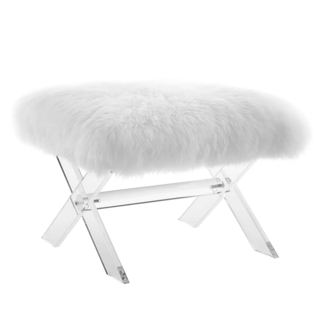 Tay Sheepskin Bench
