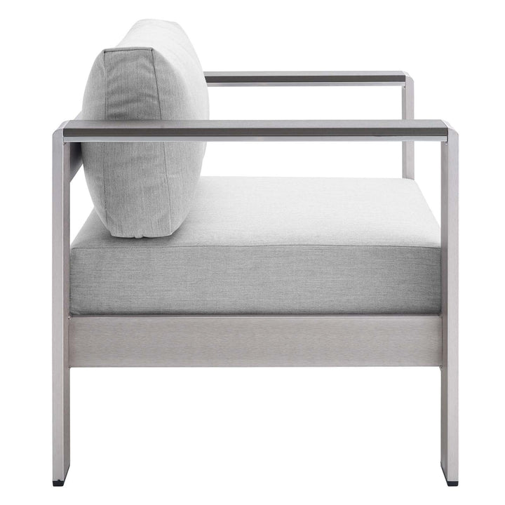 Rohe Outdoor Patio Aluminum Armchair