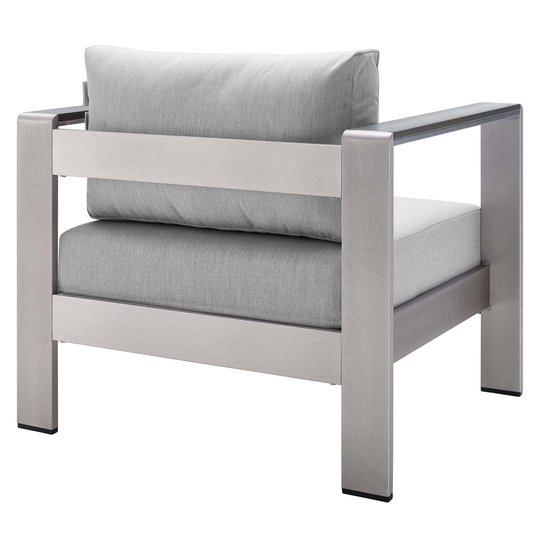 Rohe Outdoor Patio Aluminum Armchair