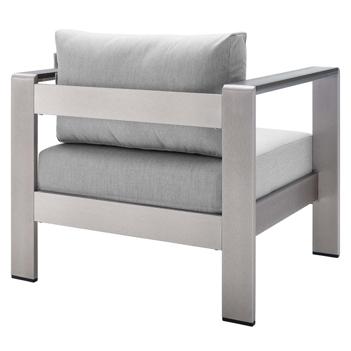 Rohe Outdoor Patio Aluminum Armchair