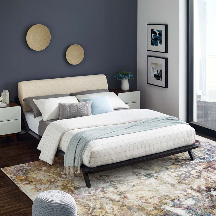 Estrella Upholstered Platform Bed - Queen