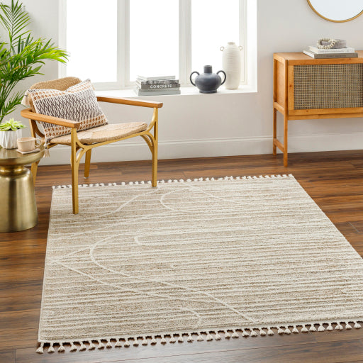 Rudy Radiant Decor Machine Woven Rug