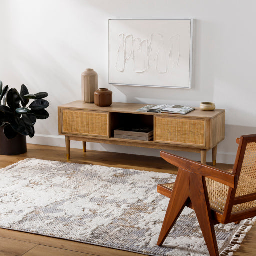 Rudy Radiant Decor Machine Woven Rug