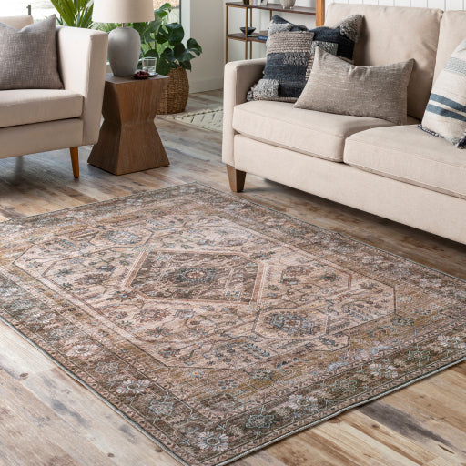 Regen Radiance Rectangular Machine Woven Rug