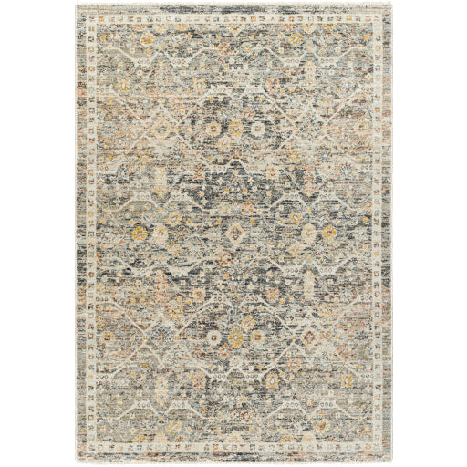 Rojin Regal Ruby Machine Woven Rug
