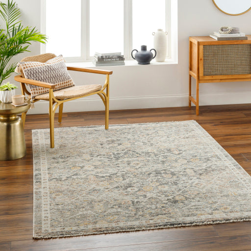Rojin Regal Ruby Machine Woven Rug
