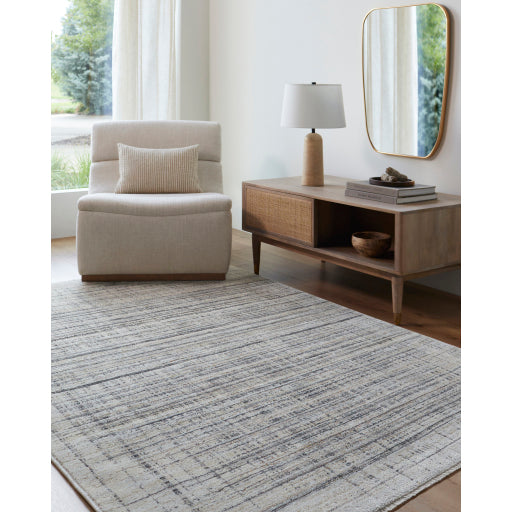Rojin Regal Ruby Machine-Woven Rug