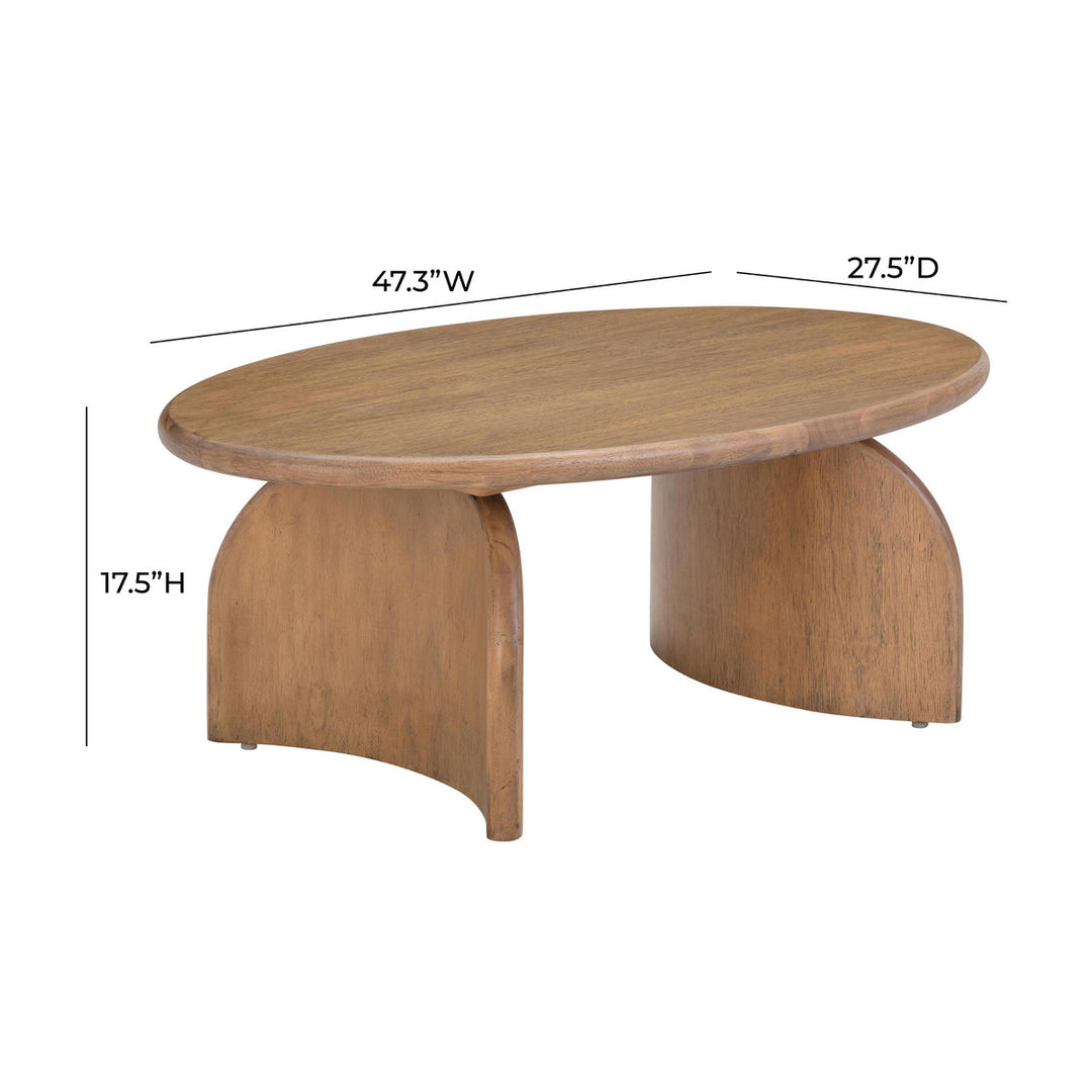 Cognac Elegance Coffee Table