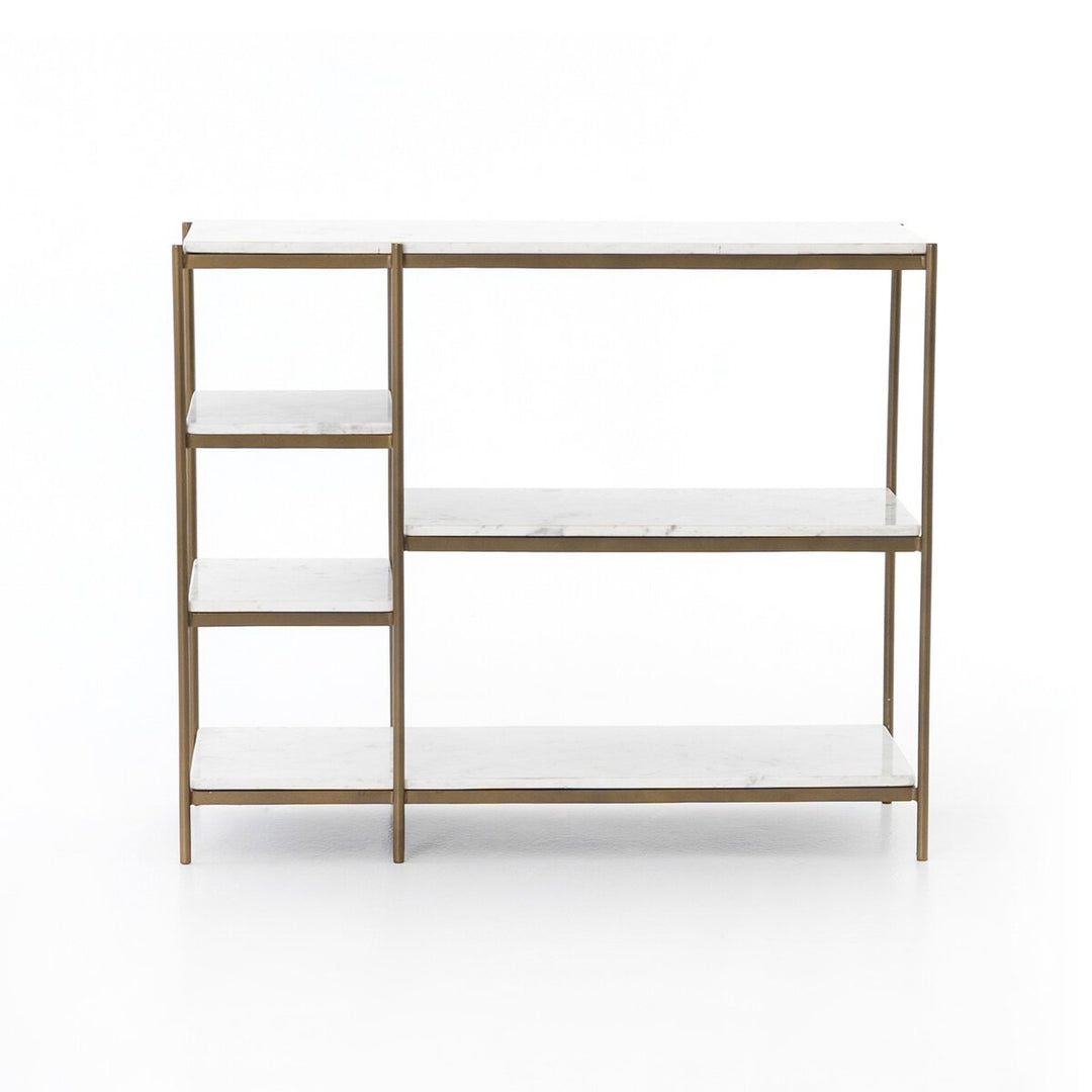 Lilly Console Table in Brass