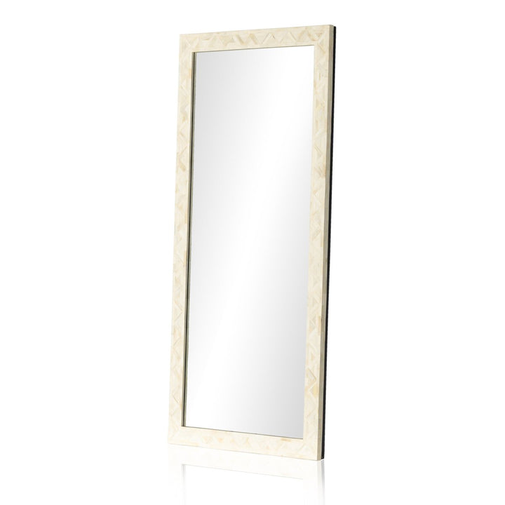 Geo Inlay Floor Mirror
