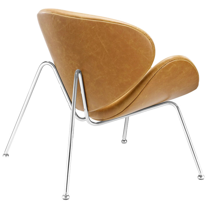 Shelle Vinyl Lounge Chair