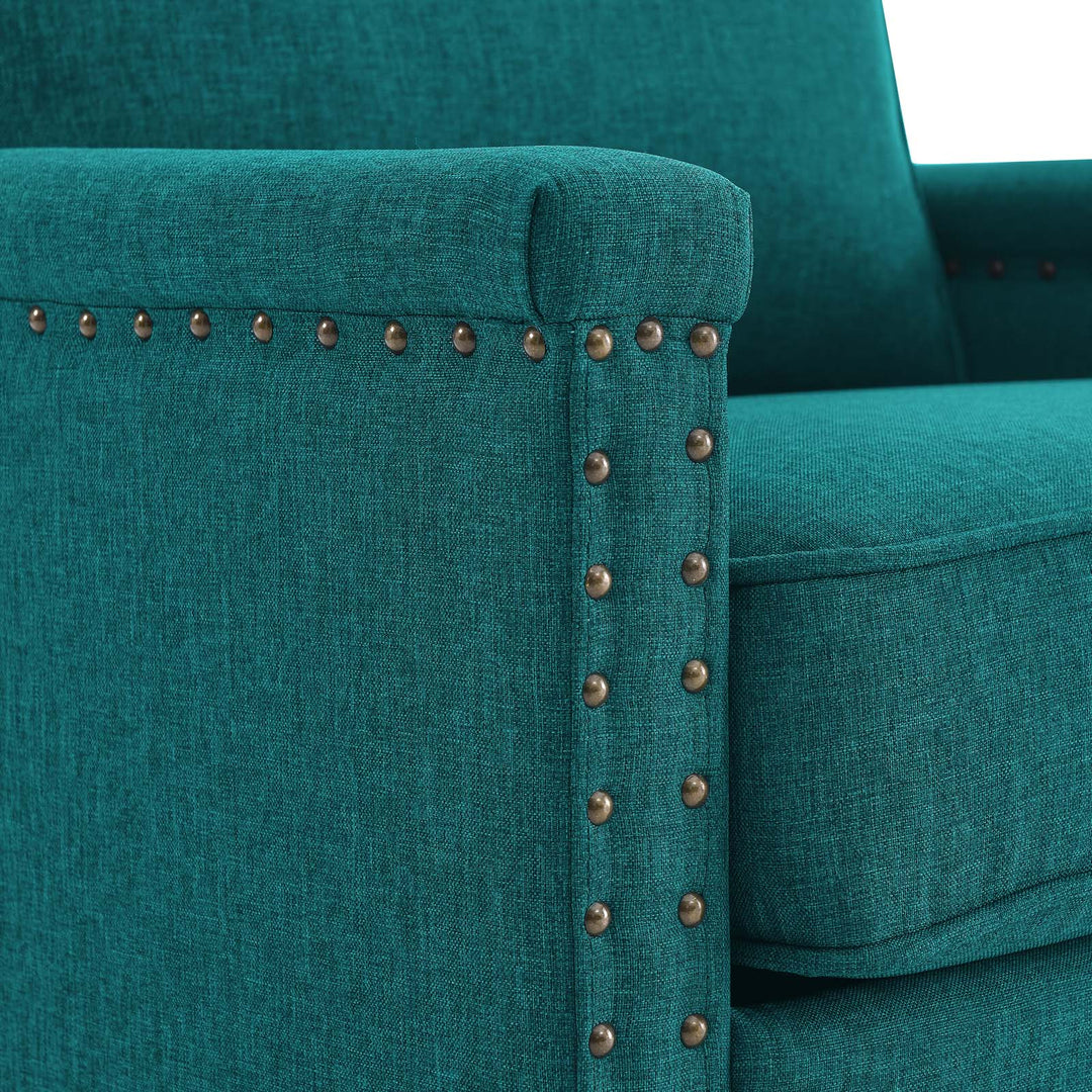 Shonta Upholstered Fabric Armchair