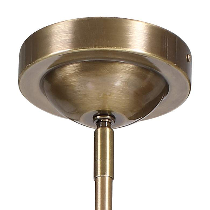 Uttermost Mimas Antique Brass Pendant Light