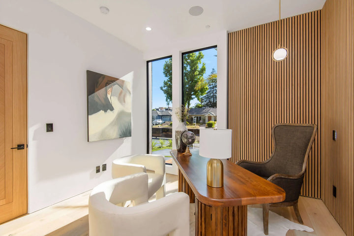Natural Oak Acoustic Slat Wood Wall Panels