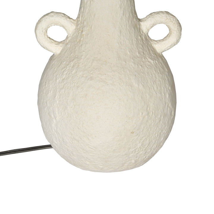 Tila Natural & White Ceramic Table Lamp