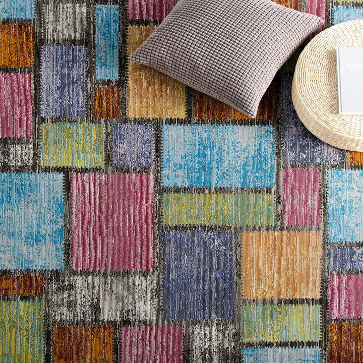Marissa Abstract Mosaic Area Rug