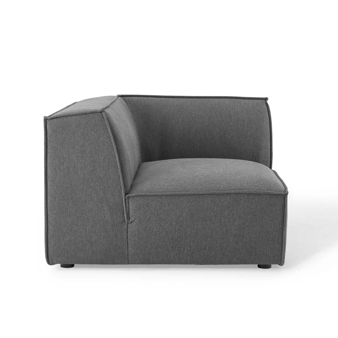 Tressor Sectional Sofa Corner Chair - Charcoal