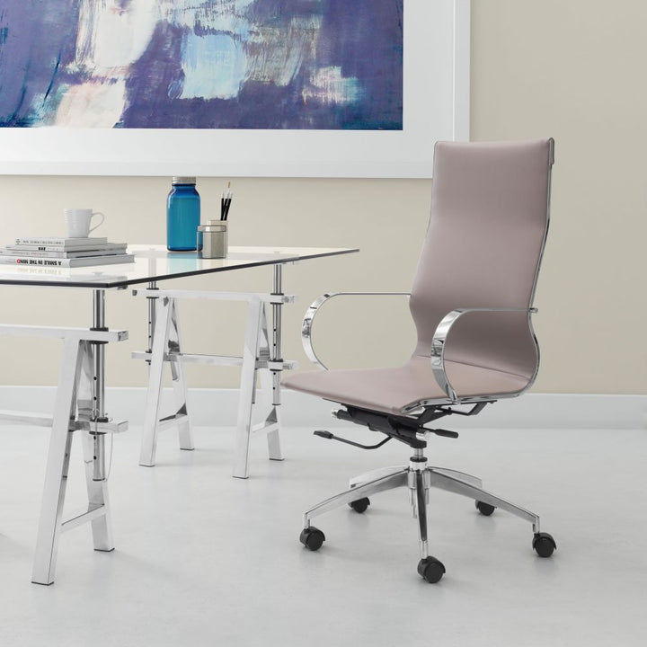 Holden Taupe Office Chair