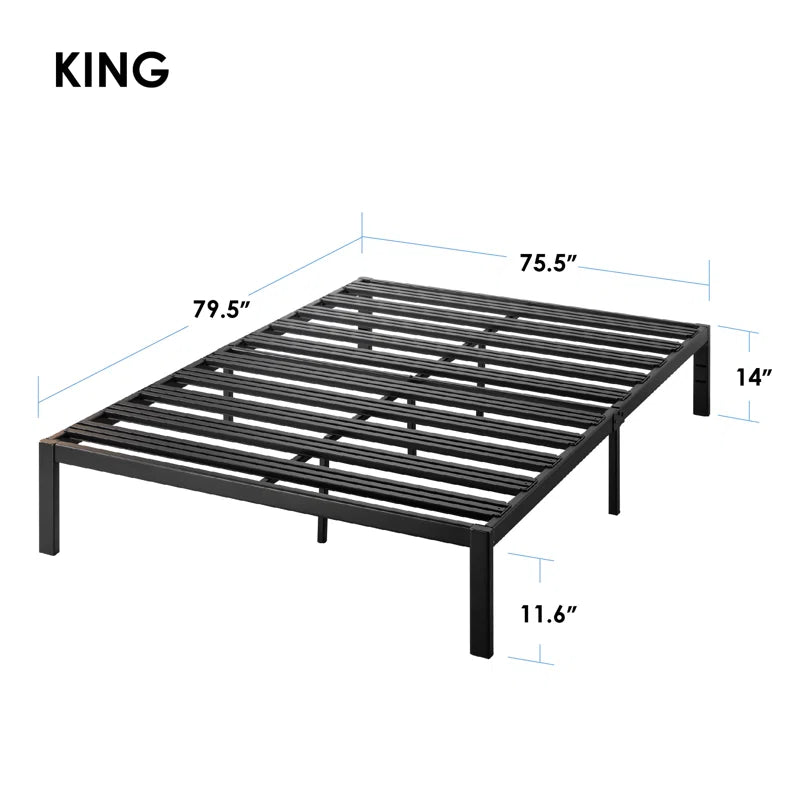Hampton 14 Steel Bed Frame