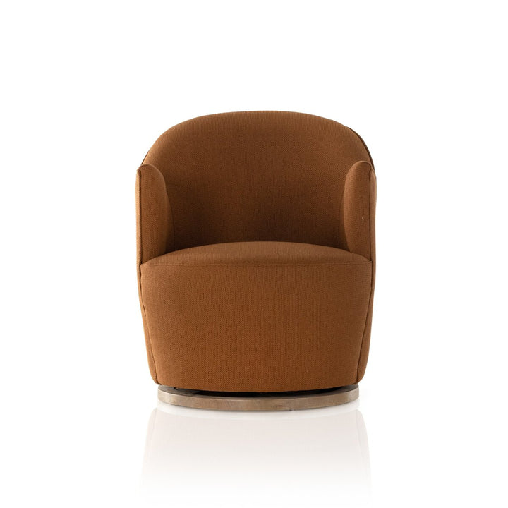 Rory Swivel Chair - Rust